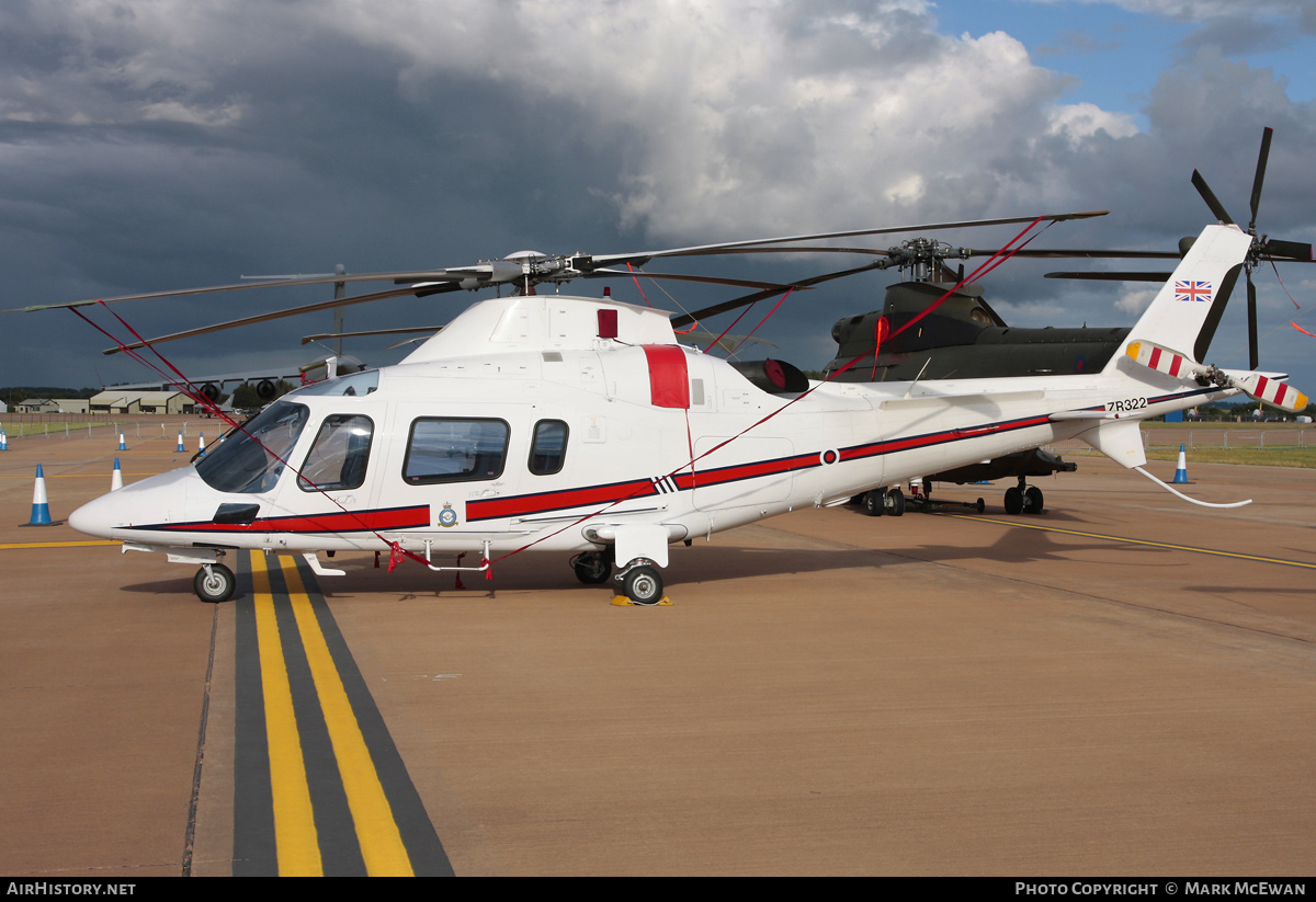 Aircraft Photo of ZR322 | Agusta A-109E Power | UK - Air Force | AirHistory.net #160242