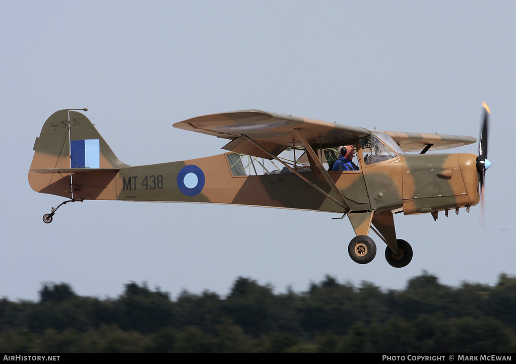 Aircraft Photo of G-AREI / MT438 | Taylorcraft E Auster Mk3 | UK - Air Force | AirHistory.net #160255