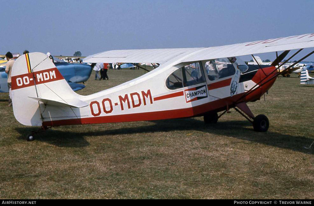 Aircraft Photo of OO-MDM | Aeronca 7AC Champion | AirHistory.net #160263