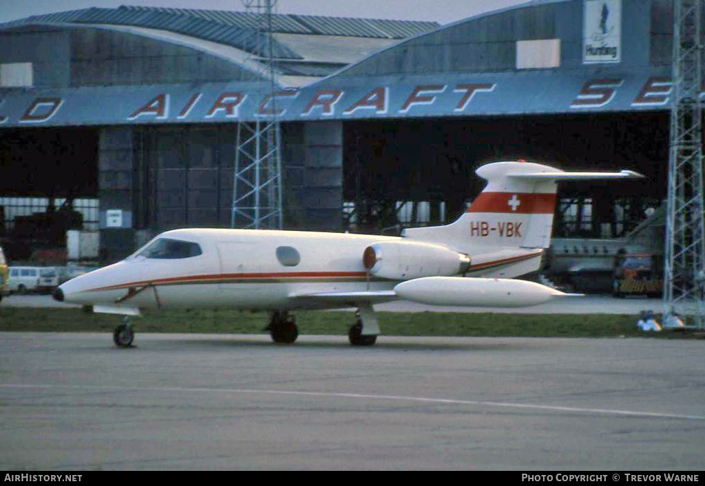 Aircraft Photo of HB-VBK | Lear Jet 24 | AirHistory.net #160264