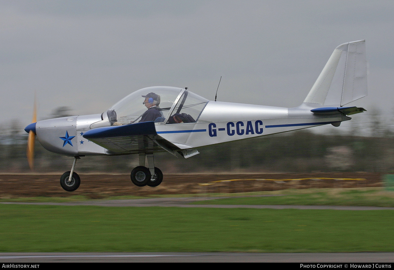 Aircraft Photo of G-CCAC | Evektor-Aerotechnik EV-97 Eurostar | AirHistory.net #160266
