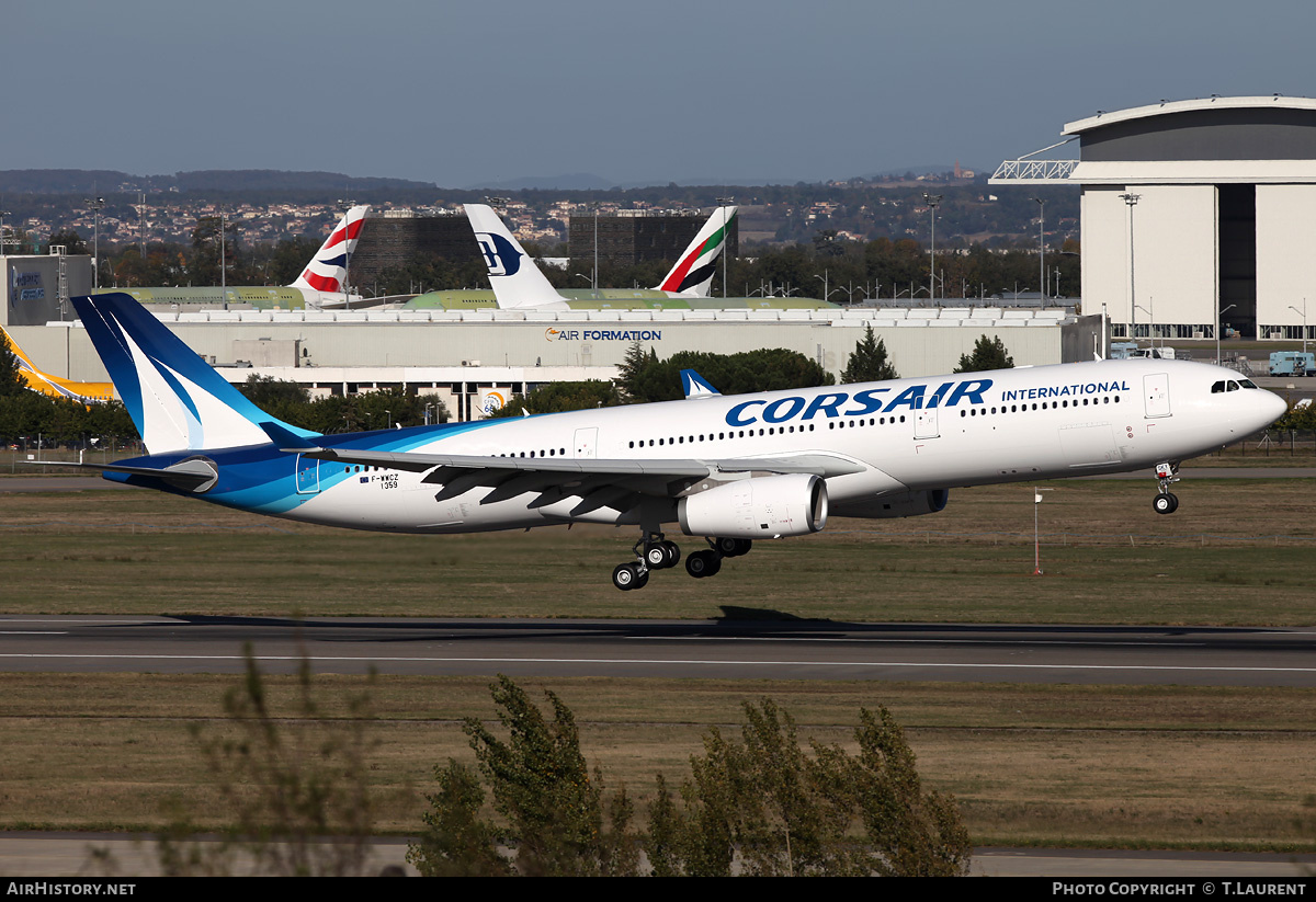 Aircraft Photo of F-WWCZ | Airbus A330-343 | Corsair International | AirHistory.net #160285