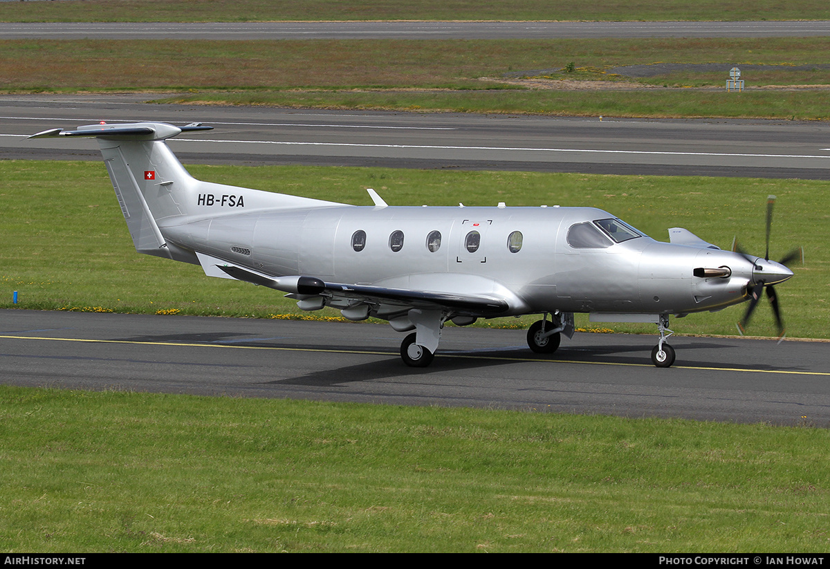 Aircraft Photo of HB-FSA | Pilatus PC-12NG (PC-12/47E) | AirHistory.net #160287