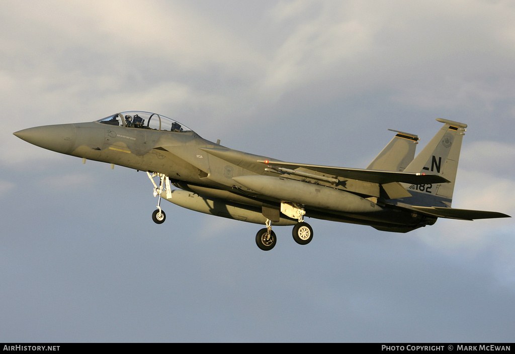 Aircraft Photo of 86-0182 / 86-182 | McDonnell Douglas F-15D Eagle | USA - Air Force | AirHistory.net #160300