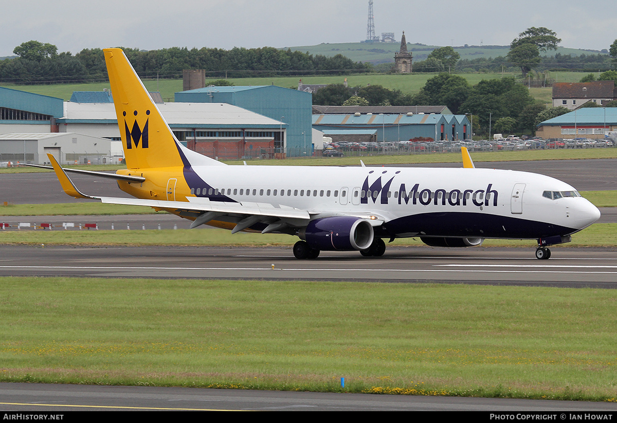 Aircraft Photo of G-ZBAV | Boeing 737-82R | Monarch Airlines | AirHistory.net #160309