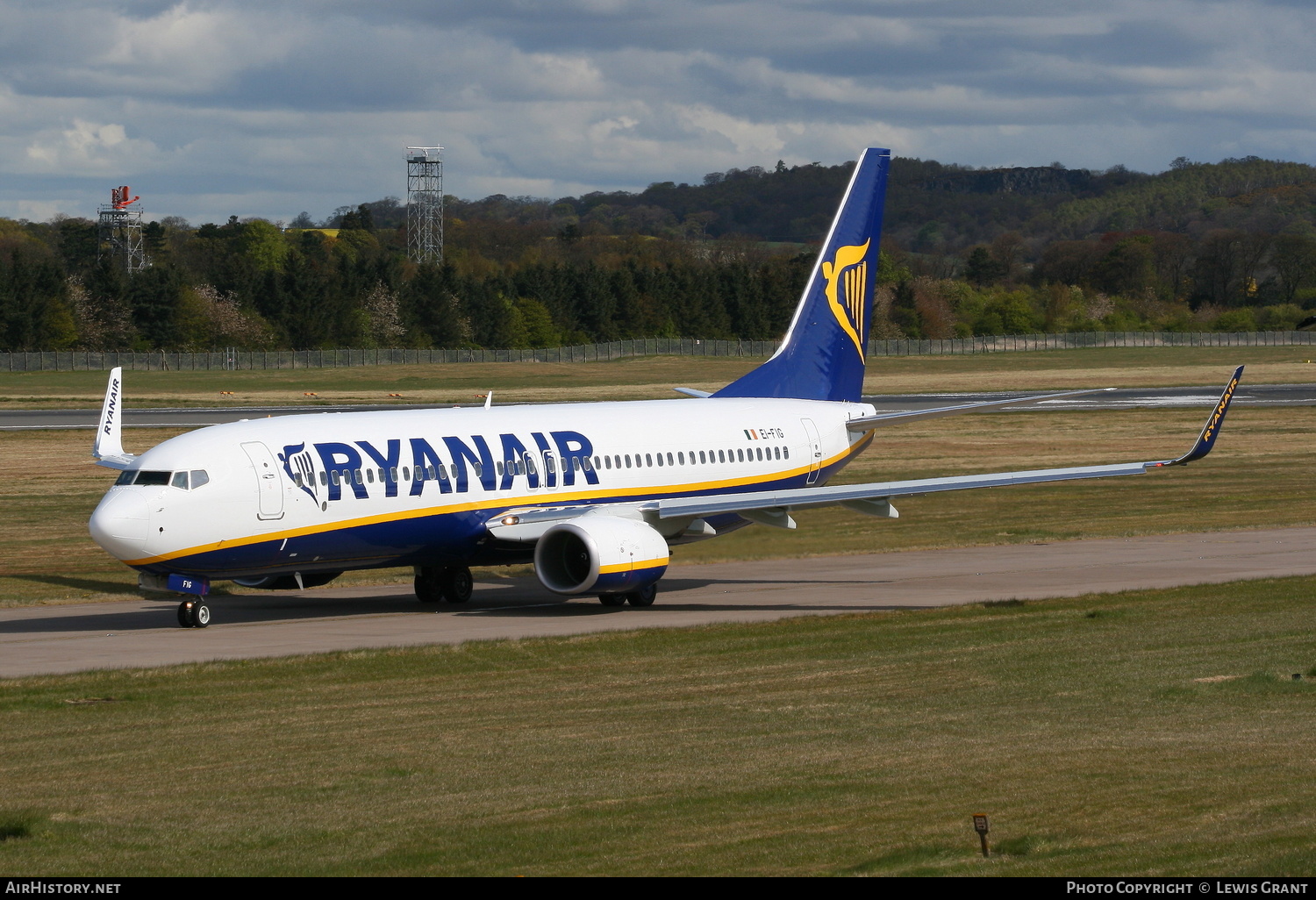 Aircraft Photo of EI-FIG | Boeing 737-8AS | Ryanair | AirHistory.net #160311