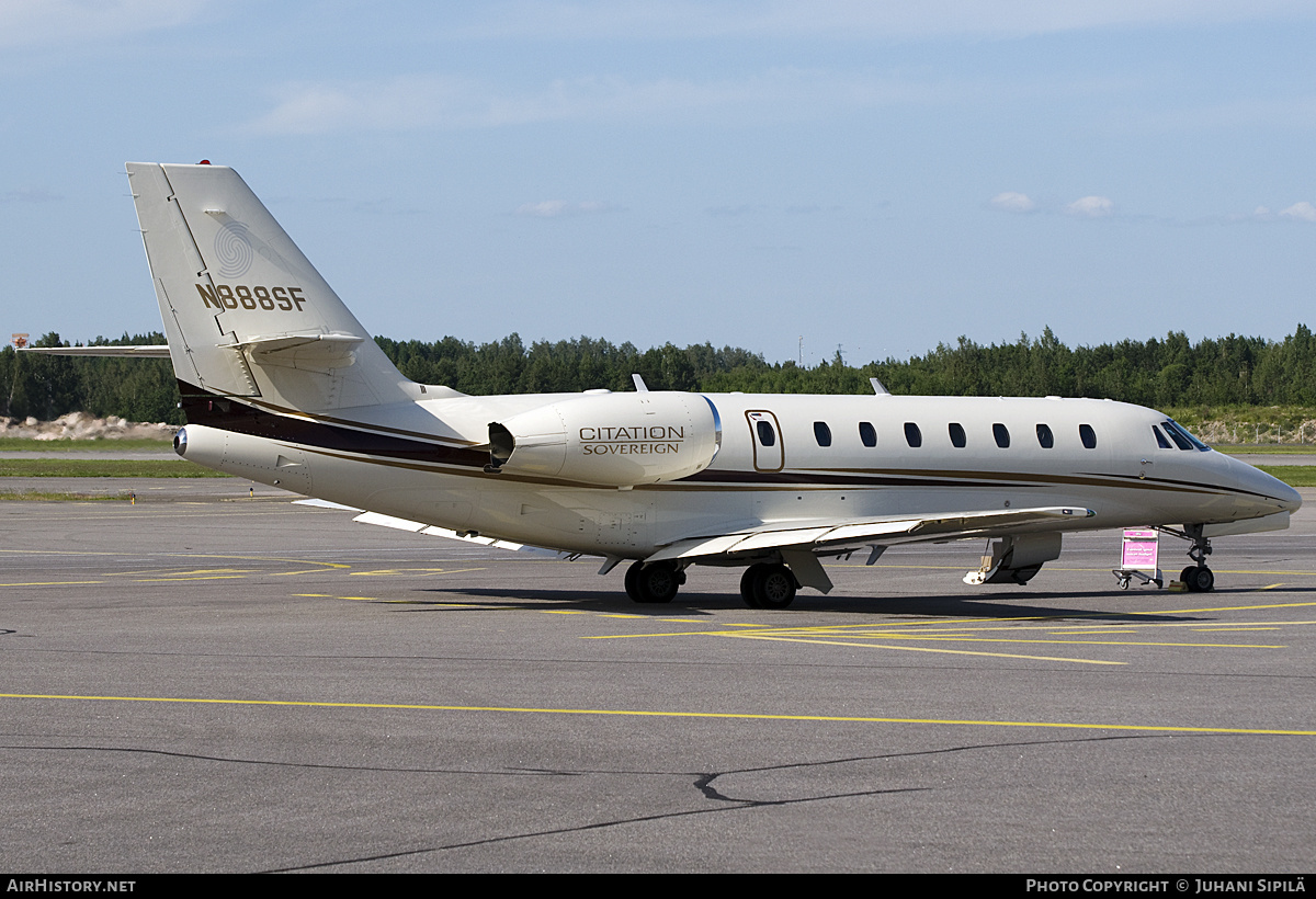 Aircraft Photo of N888SF | Cessna 680 Citation Sovereign | AirHistory.net #160317
