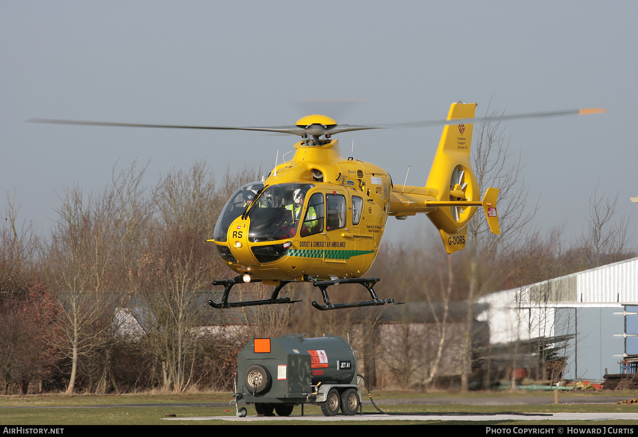 Aircraft Photo of G-DORS | Eurocopter EC-135T-2 | Dorset and Somerset Air Ambulance | AirHistory.net #160319