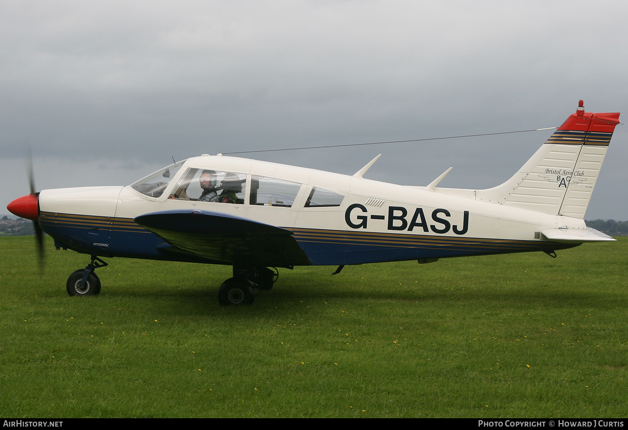 Aircraft Photo of G-BASJ | Piper PA-28-180 Cherokee Challenger | Bristol Aero Club | AirHistory.net #160321