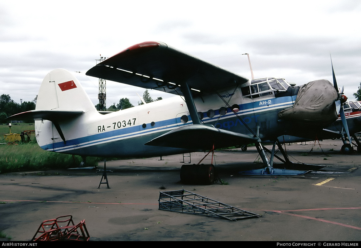 Aircraft Photo of RA-70347 | Antonov An-2P | Aeroflot | AirHistory.net #160324