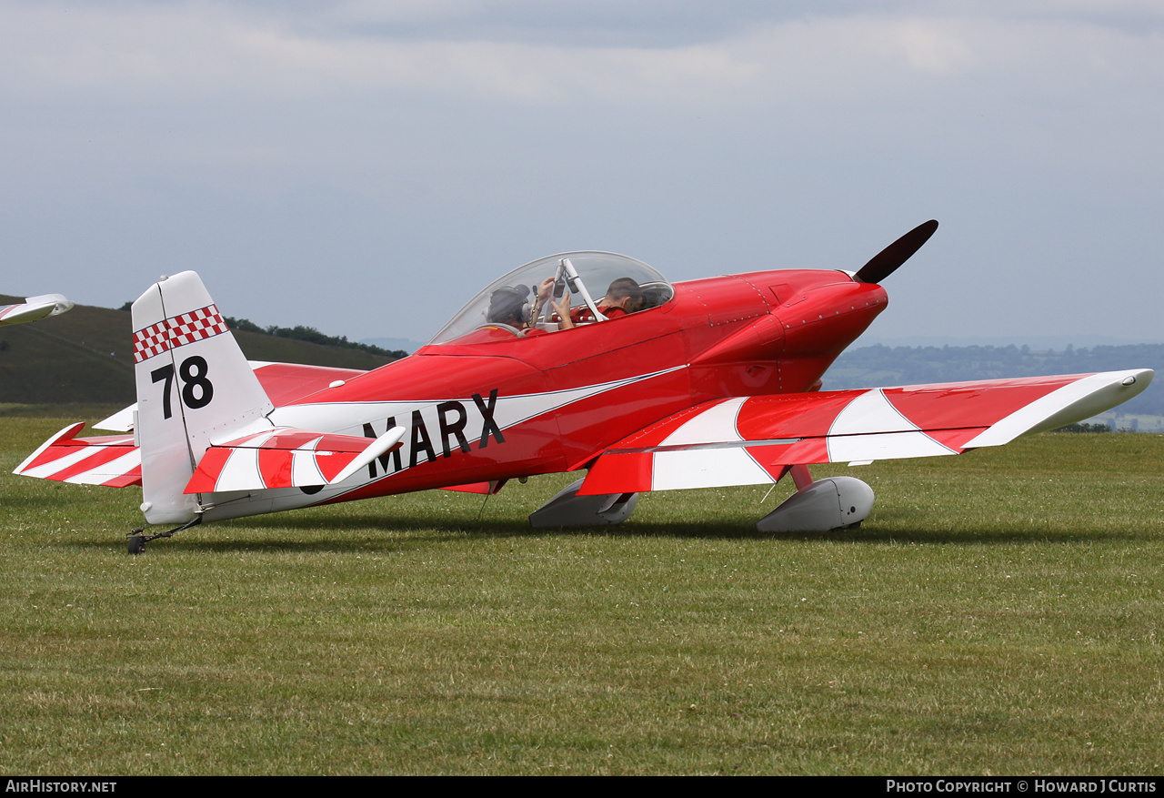 Aircraft Photo of G-MARX | Van's RV-4 | AirHistory.net #160330