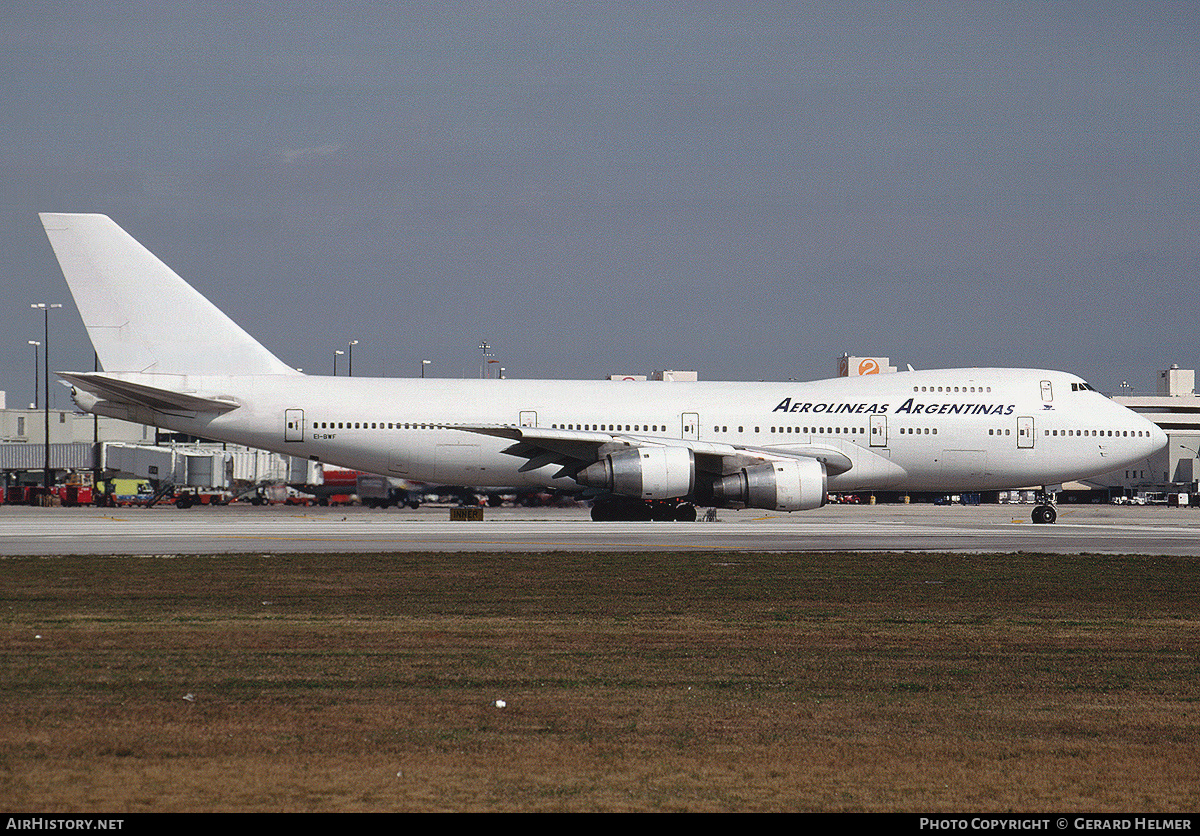 Aircraft Photo of EI-BWF | Boeing 747-283BM | Aerolíneas Argentinas | AirHistory.net #160337