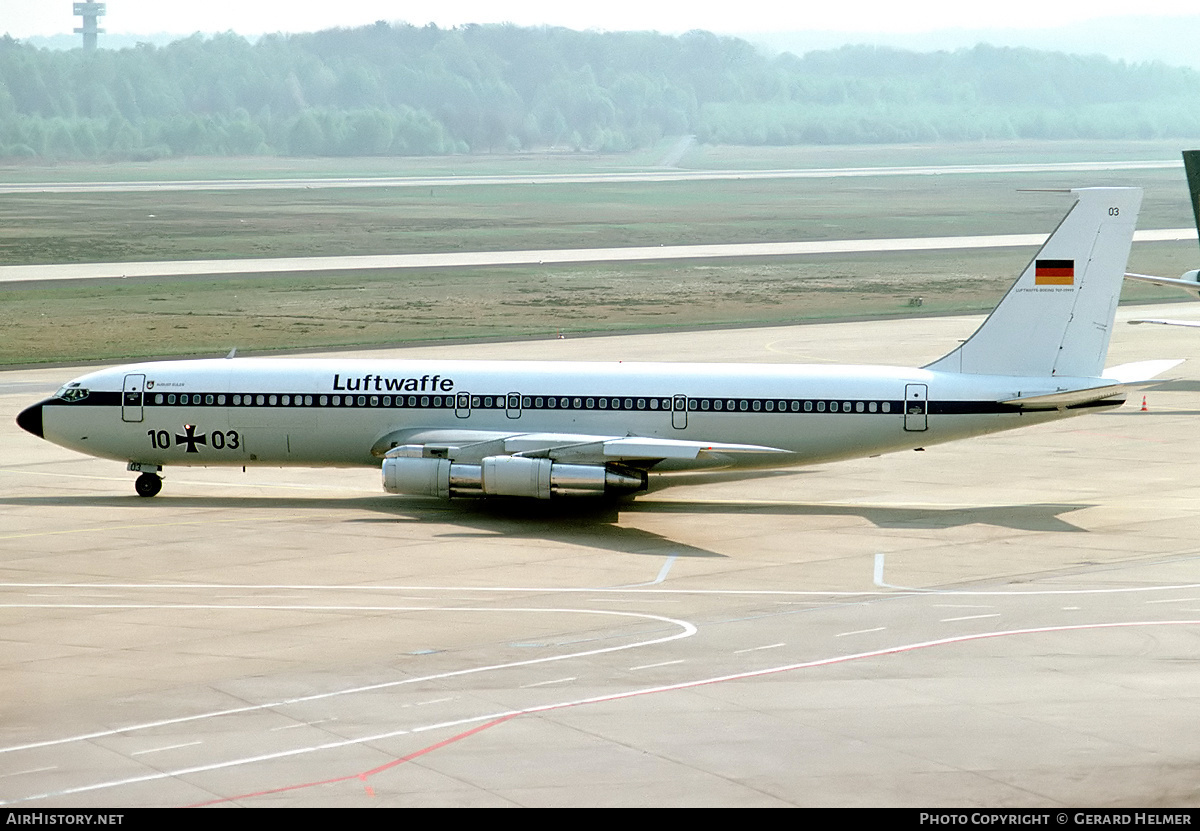 Aircraft Photo of 1003 | Boeing 707-307C | Germany - Air Force | AirHistory.net #160349