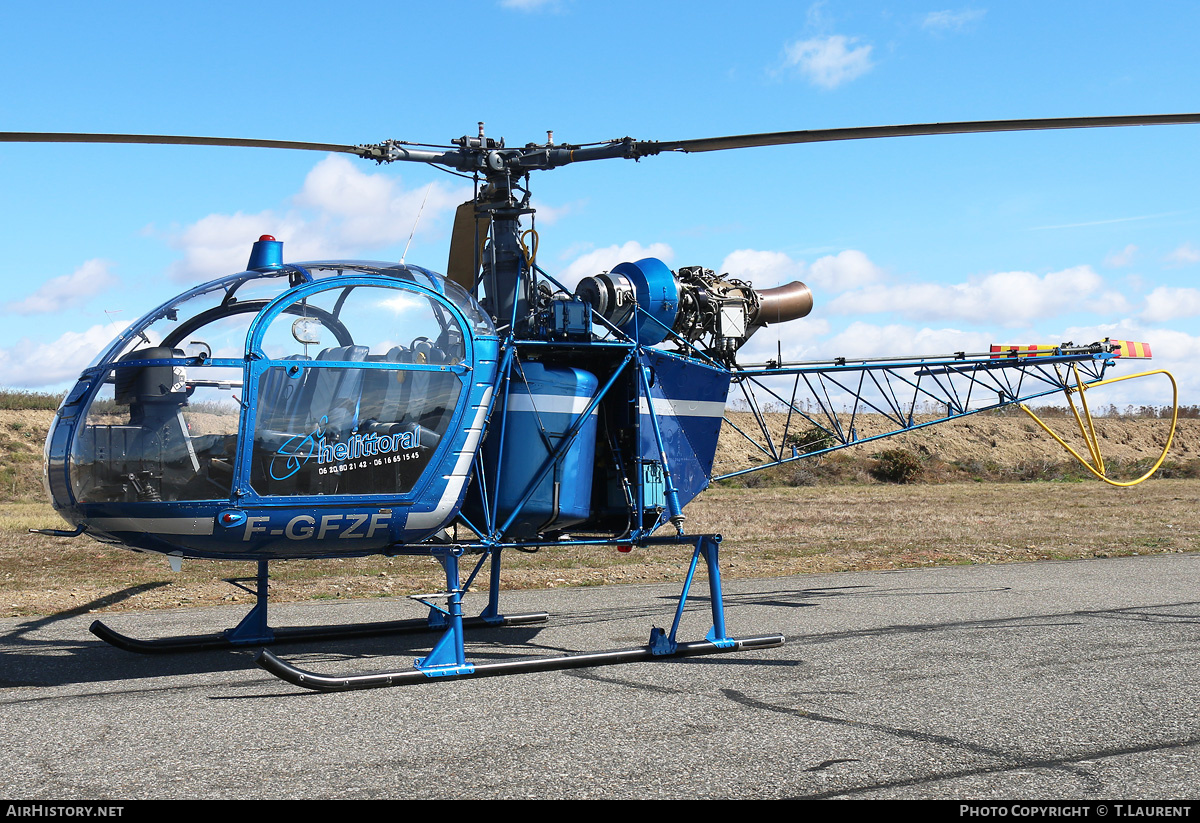 Aircraft Photo of F-GFZF | Aerospatiale SA-318C Alouette II Astazou | Helittoral | AirHistory.net #160358