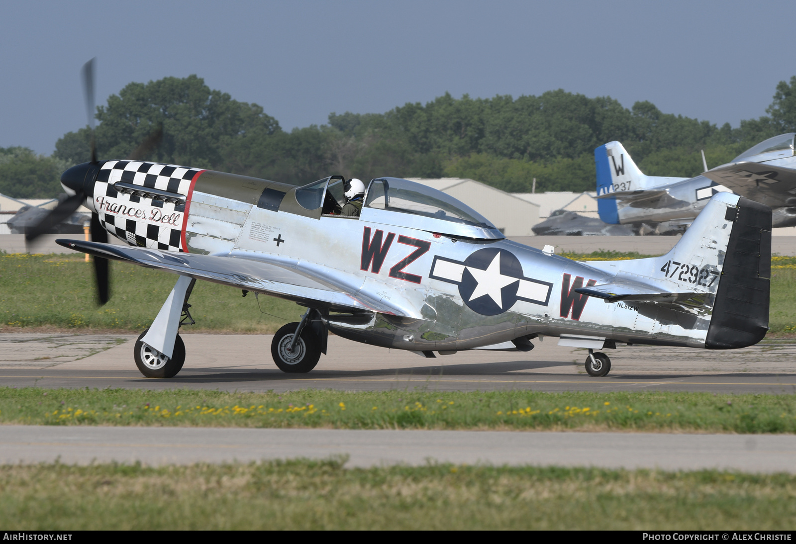 Aircraft Photo of N51ZW / NL51ZW / 472927 | North American P-51D Mustang | USA - Air Force | AirHistory.net #160373