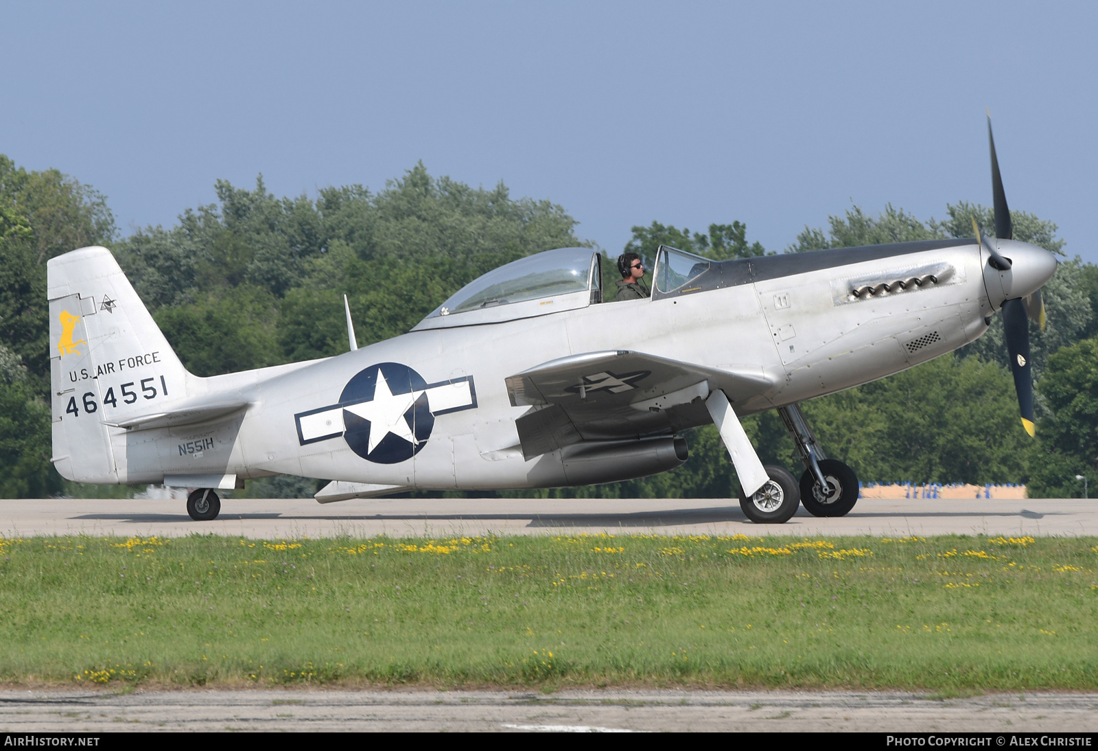 Aircraft Photo of N551H / 464551 | North American P-51H Mustang | USA - Air Force | AirHistory.net #160393