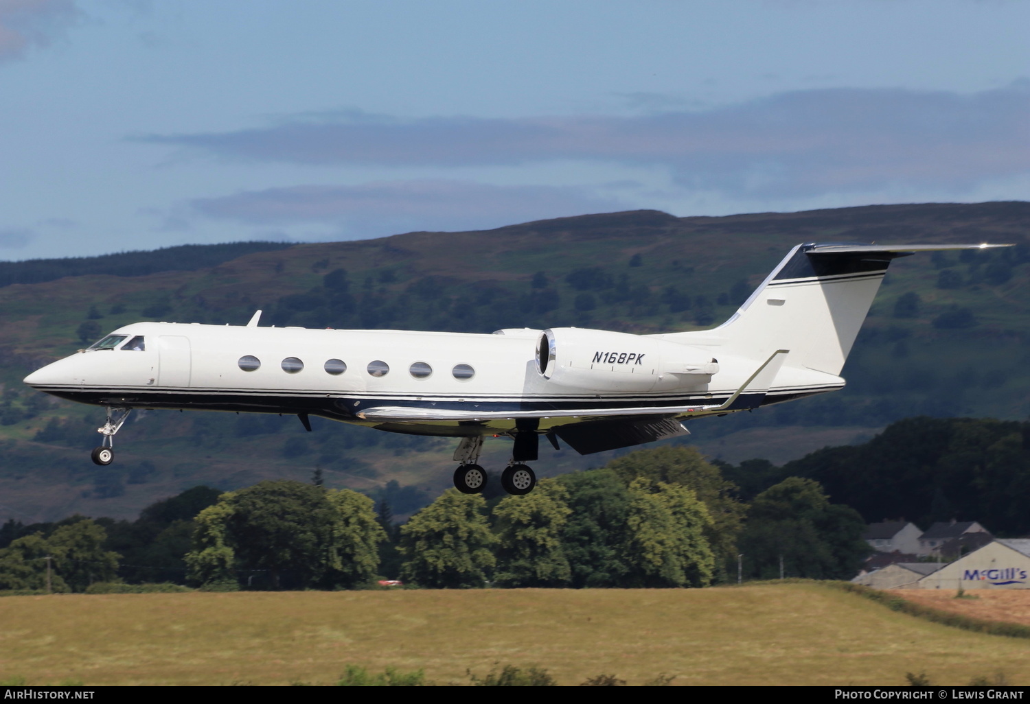 Aircraft Photo of N168PK | Gulfstream Aerospace G-IV Gulfstream IV | AirHistory.net #160397