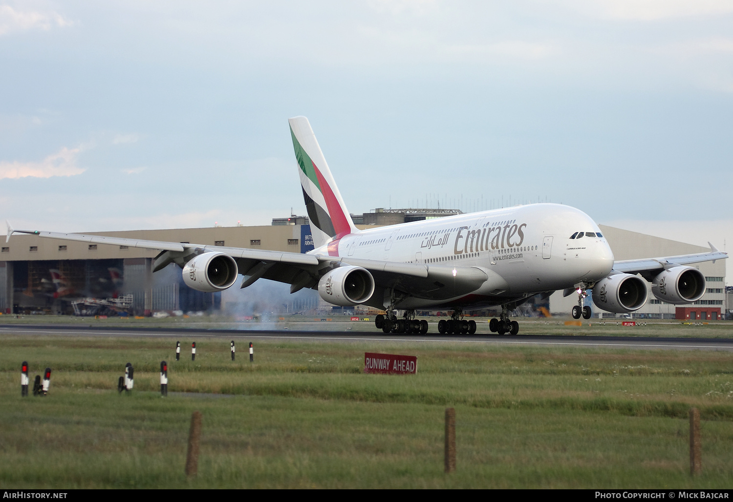 Aircraft Photo of A6-EDL | Airbus A380-861 | Emirates | AirHistory.net #160415