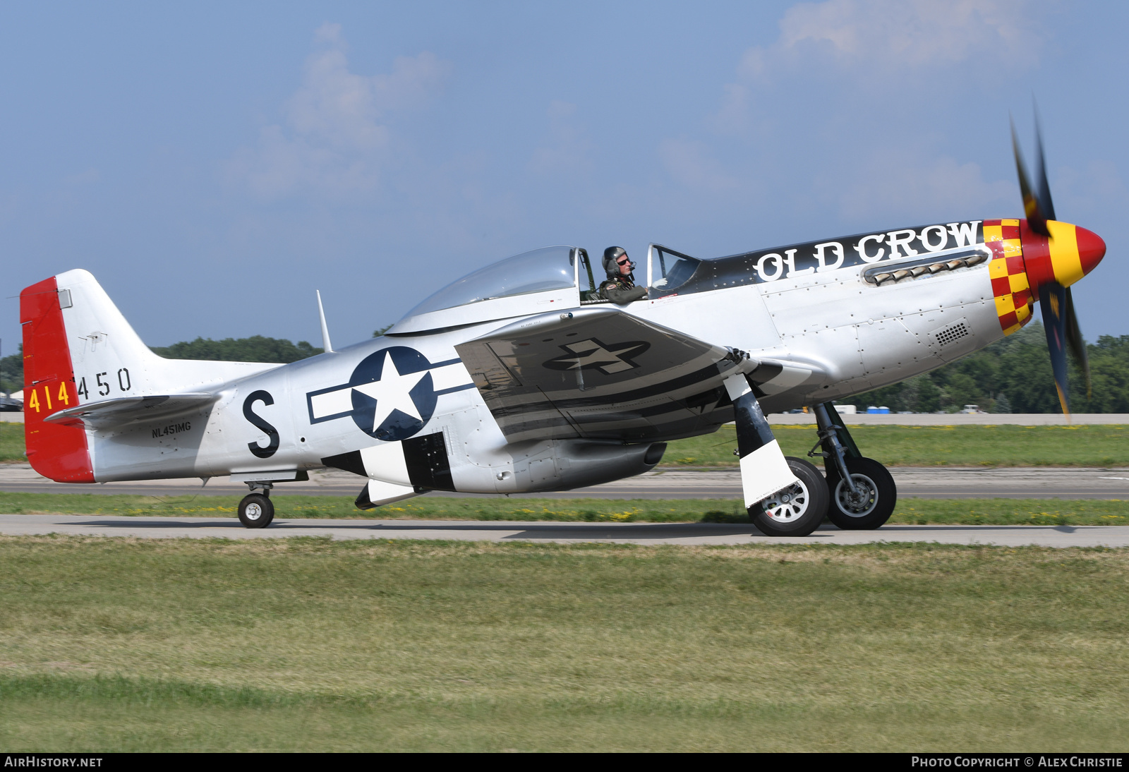 Aircraft Photo of N451MG / NL451MG / 414450 | North American P-51D Mustang | USA - Air Force | AirHistory.net #160424