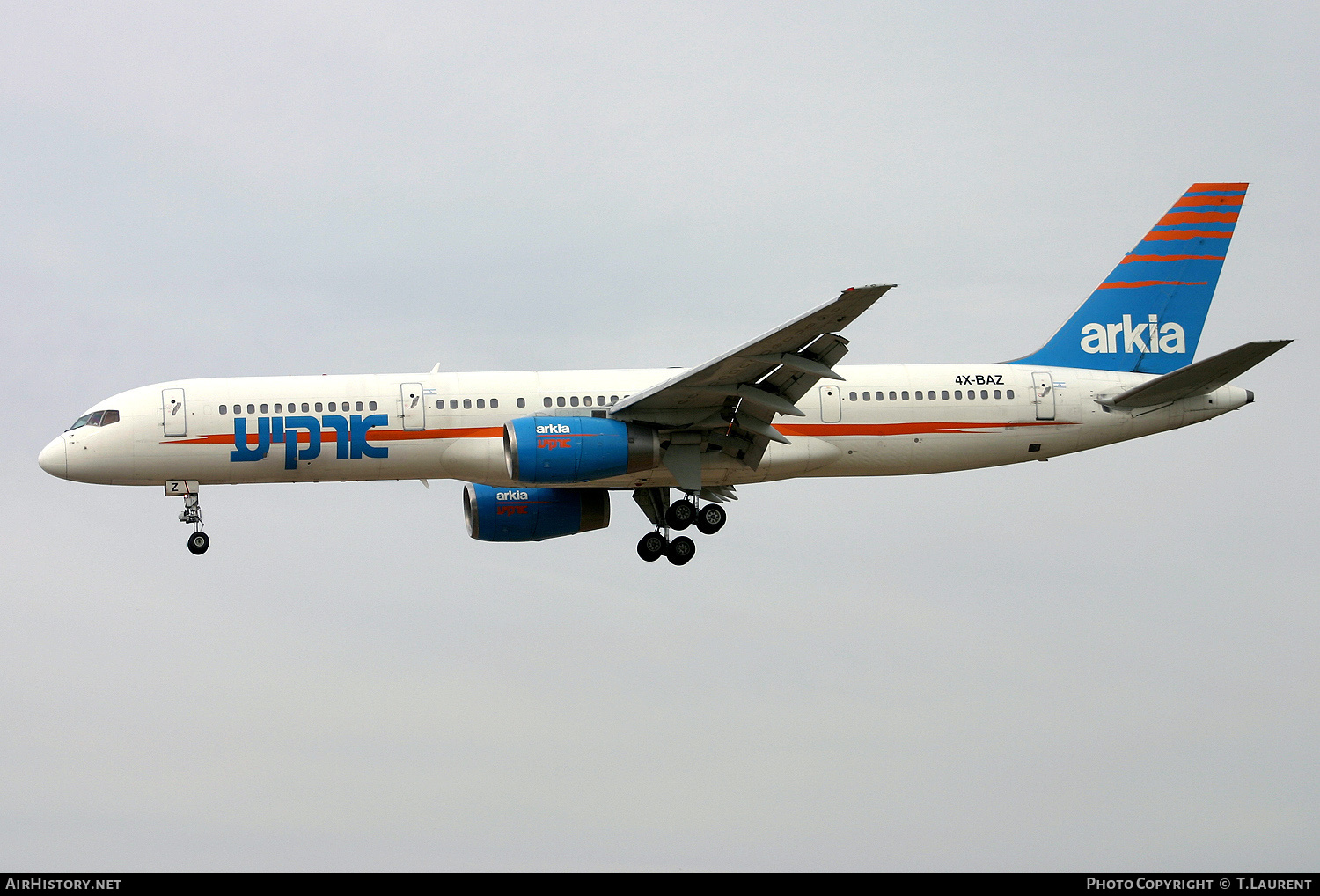 Aircraft Photo of 4X-BAZ | Boeing 757-236 | Arkia Israeli Airlines | AirHistory.net #160433