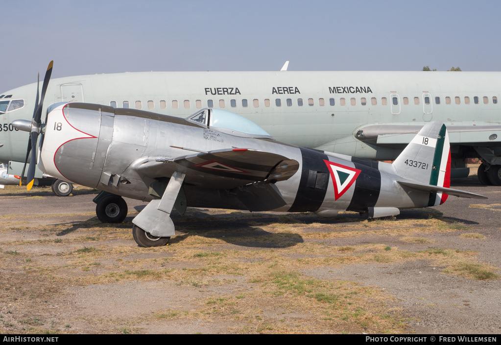 Aircraft Photo of 433721 | Republic P-47D Thunderbolt | Mexico - Air Force | AirHistory.net #160440