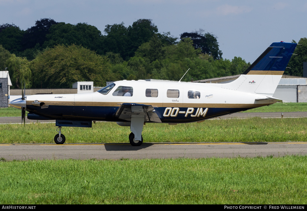 Aircraft Photo of OO-PJM | Piper PA-46-350P Malibu Mirage | AirHistory.net #160442