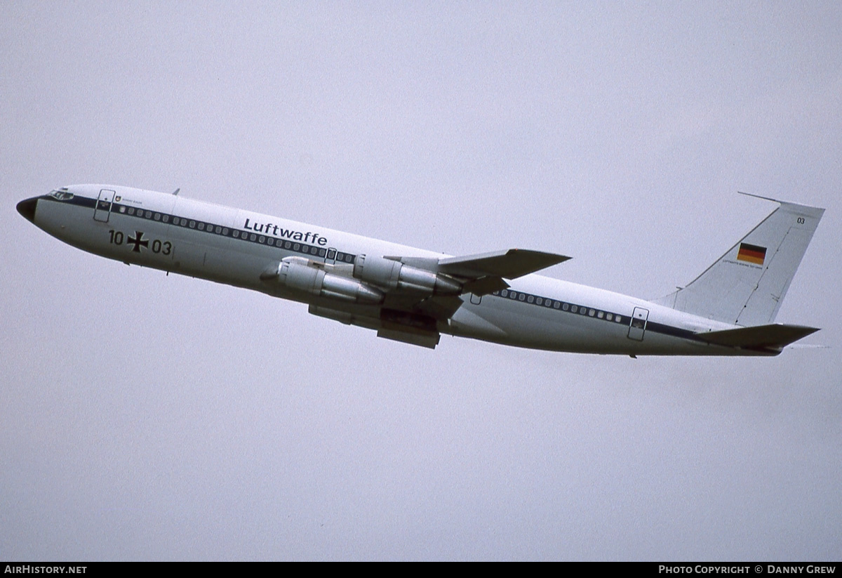 Aircraft Photo of 1003 | Boeing 707-307C | Germany - Air Force | AirHistory.net #160454