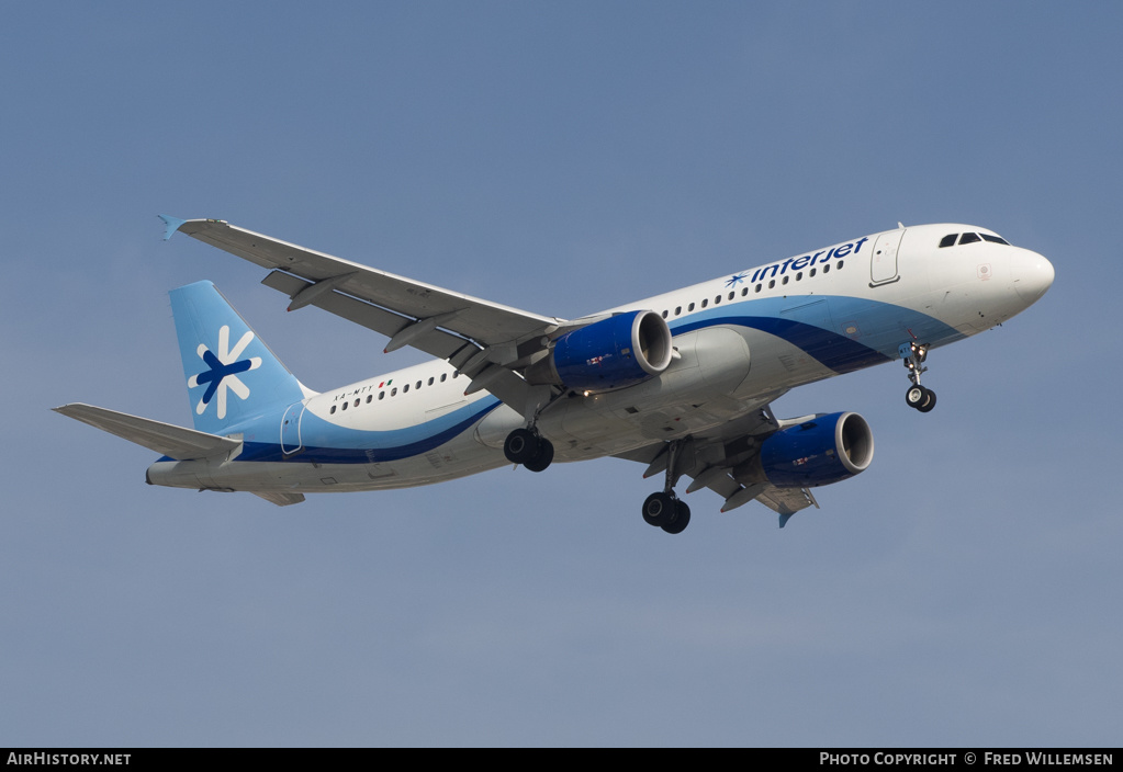 Aircraft Photo of XA-MTY | Airbus A320-214 | Interjet | AirHistory.net #160470