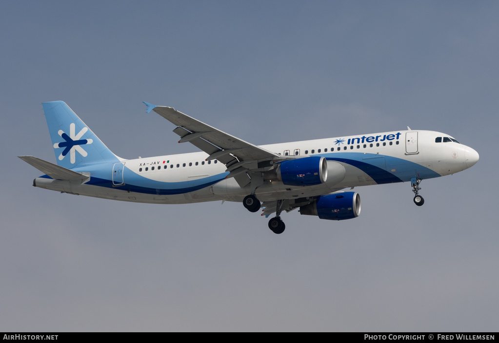 Aircraft Photo of XA-JAV | Airbus A320-214 | Interjet | AirHistory.net #160475