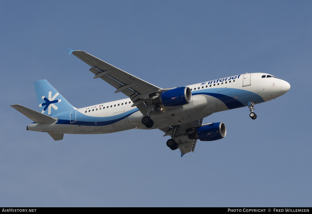 Aircraft Photo of XA-IJA | Airbus A320-214 | Interjet | AirHistory.net #160478