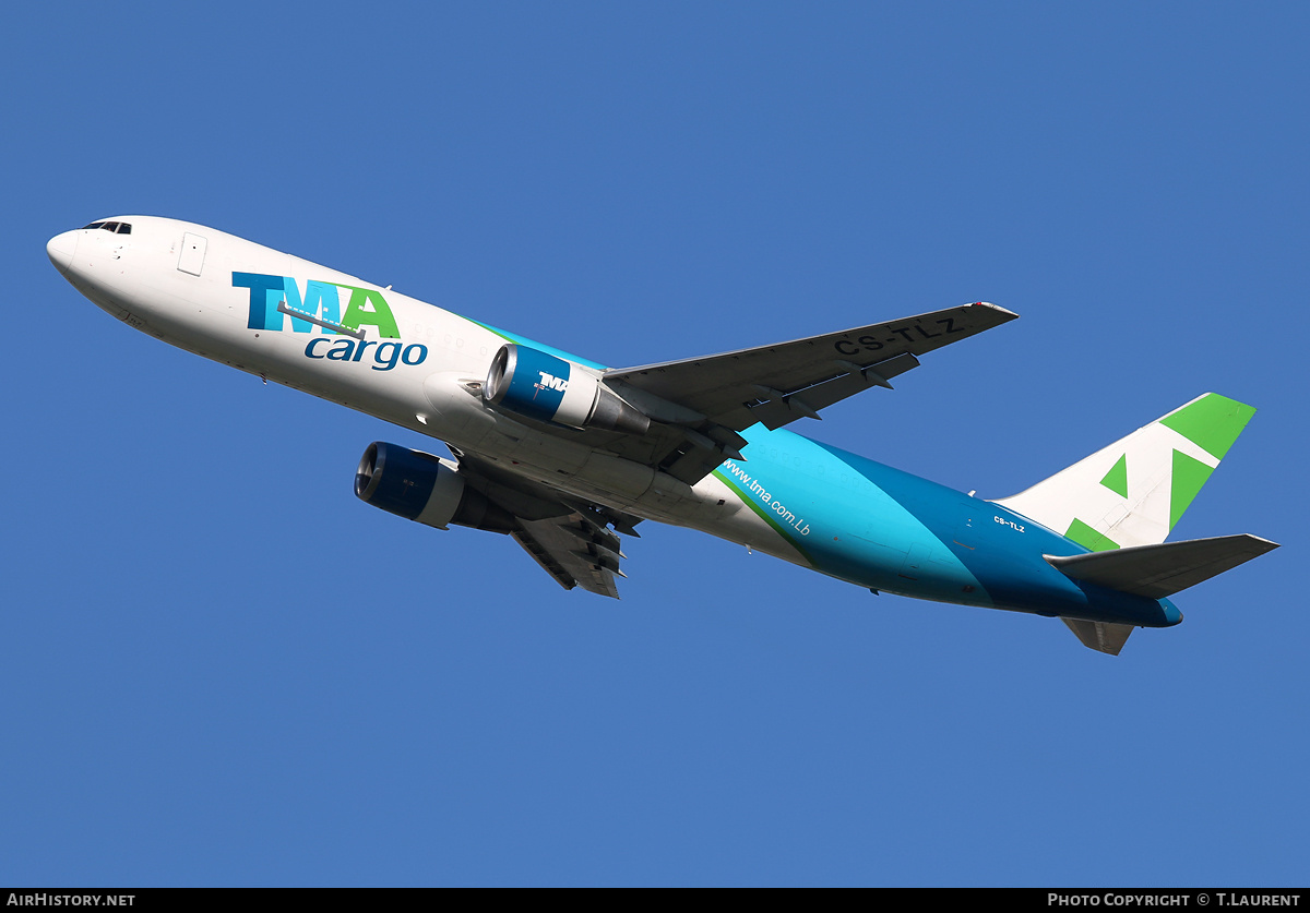 Aircraft Photo of CS-TLZ | Boeing 767-375/ER(BDSF) | TMA Cargo - Trans Mediterranean Airways | AirHistory.net #160479