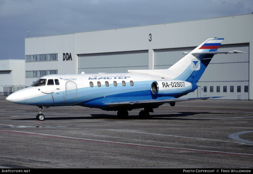 Aircraft Photo of RA-02807 | British Aerospace BAe-125-800B | Master | AirHistory.net #160483