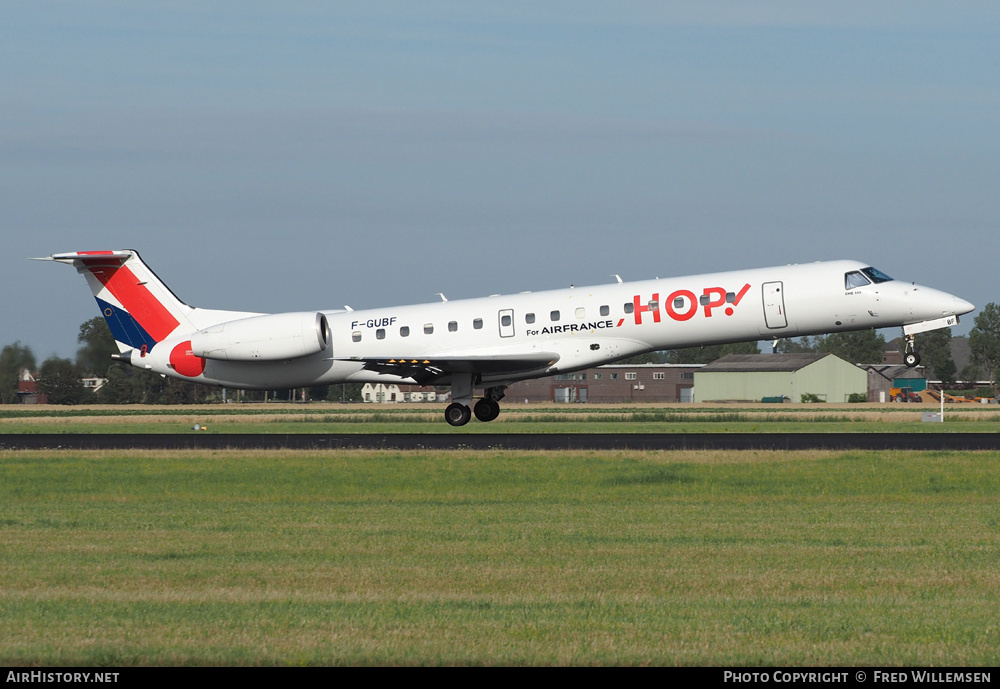 Aircraft Photo of F-GUBF | Embraer ERJ-145MP (EMB-145MP) | Hop! | AirHistory.net #160488