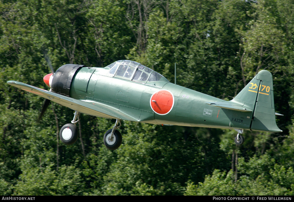Aircraft Photo of F-AZZM / コウ-170 | North American T-6 / A6M Zero (mod) | Japan - Air Force | AirHistory.net #160497