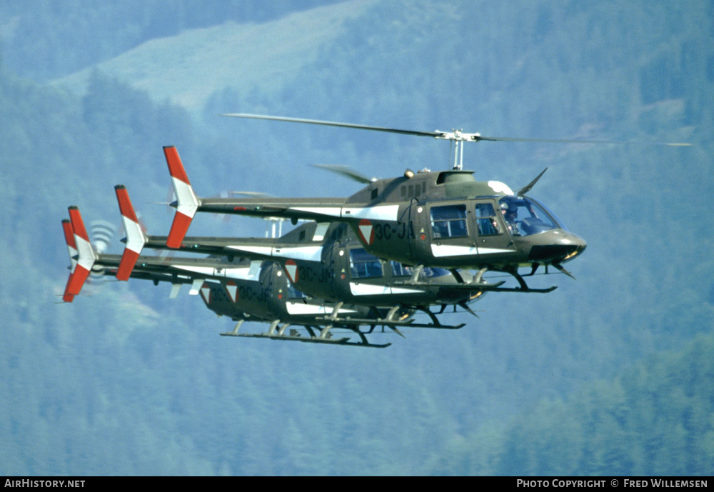 Aircraft Photo of 3C-JA | Bell AB-206A JetRanger | Austria - Air Force | AirHistory.net #160502