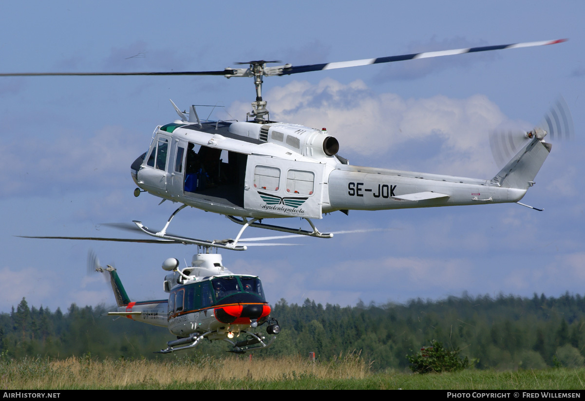 Aircraft Photo of SE-JOK | Bell UH-1H Iroquois | Agrolentopalvelu - Agro Flight Service | AirHistory.net #160508