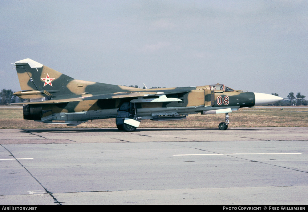 Aircraft Photo of 08 | Mikoyan-Gurevich MiG-23MF | Hungary - Air Force | AirHistory.net #160511