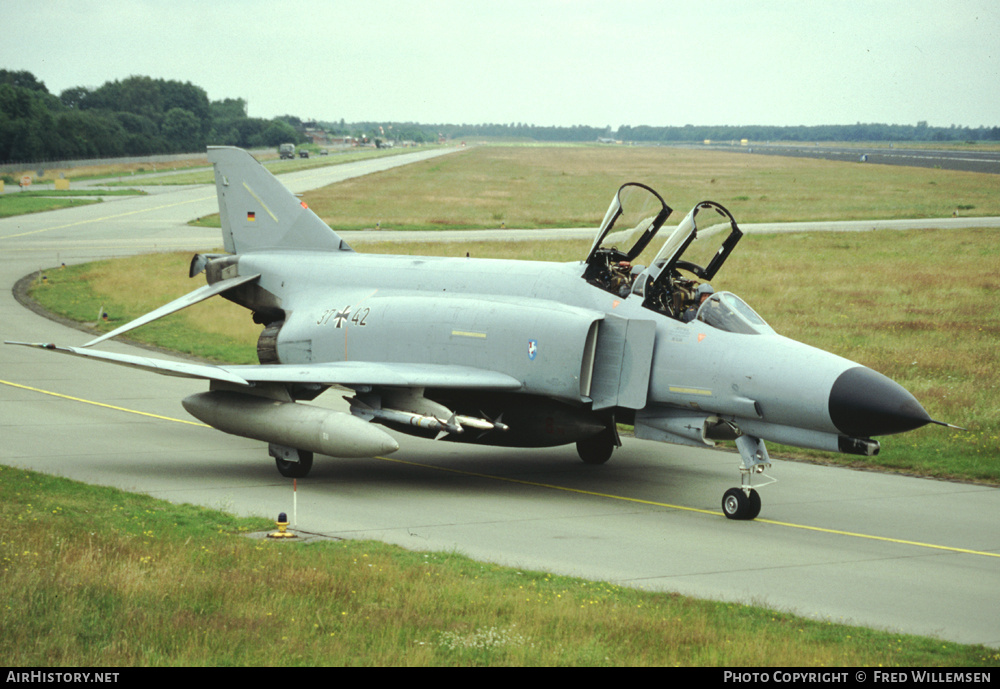 Aircraft Photo of 3742 | McDonnell Douglas F-4F Phantom II | Germany - Air Force | AirHistory.net #160512