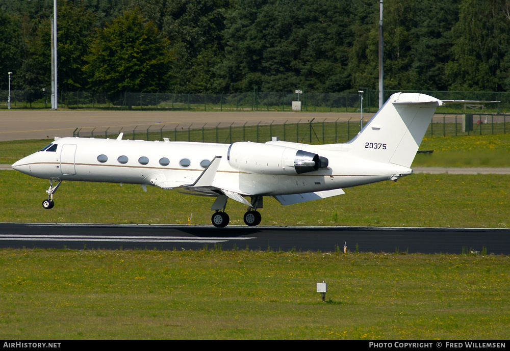 Aircraft Photo of 92-0375 / 20375 | Gulfstream Aerospace C-20H Gulfstream IV (G-IV) | USA - Air Force | AirHistory.net #160514