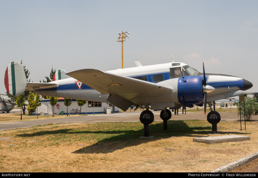 Aircraft Photo of ETL-1319 | Beech H18 Tri-Gear | Mexico - Air Force | AirHistory.net #160524