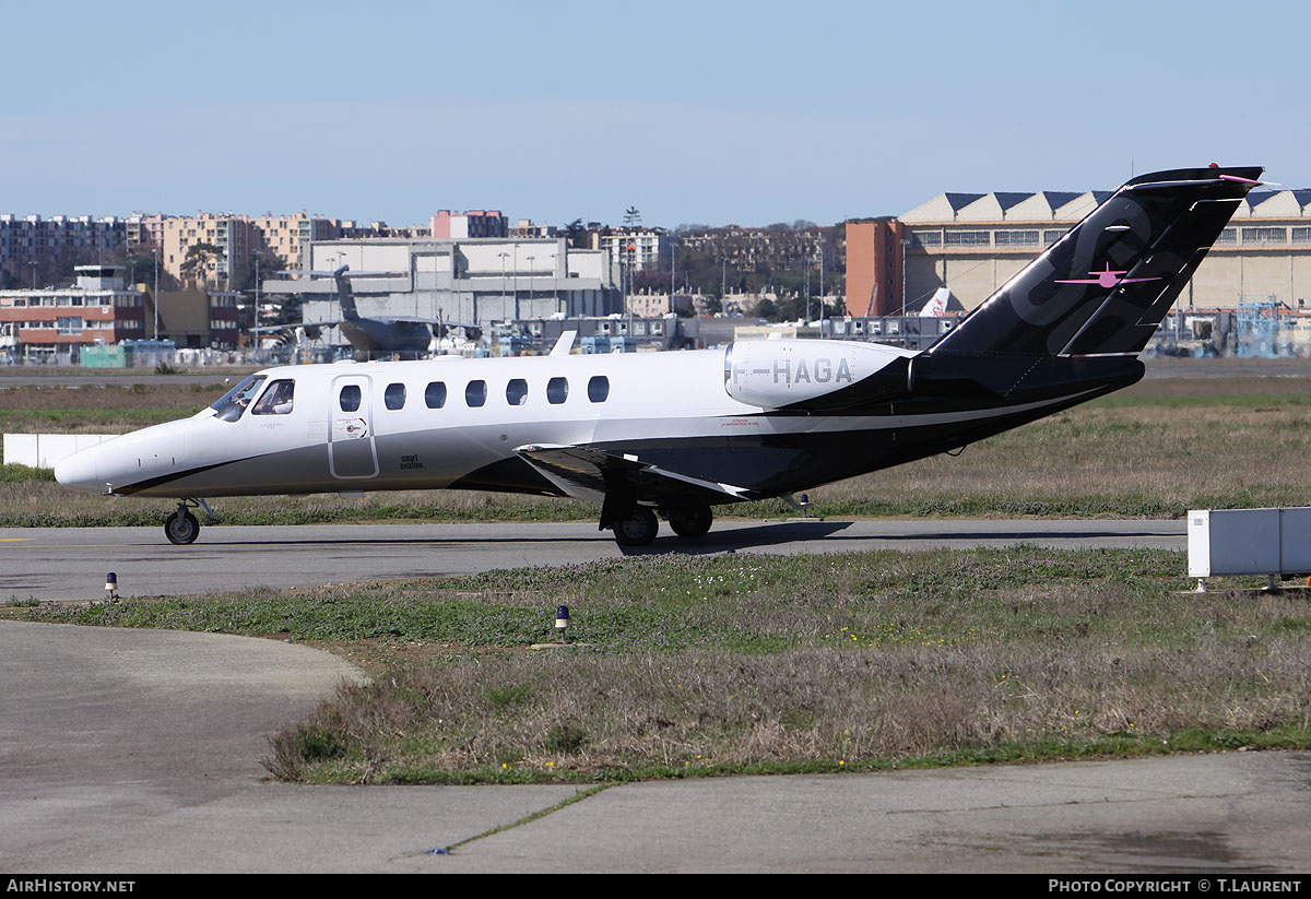 Aircraft Photo of F-HAGA | Cessna 525B CitationJet CJ3 | Smart Aviation | AirHistory.net #160528