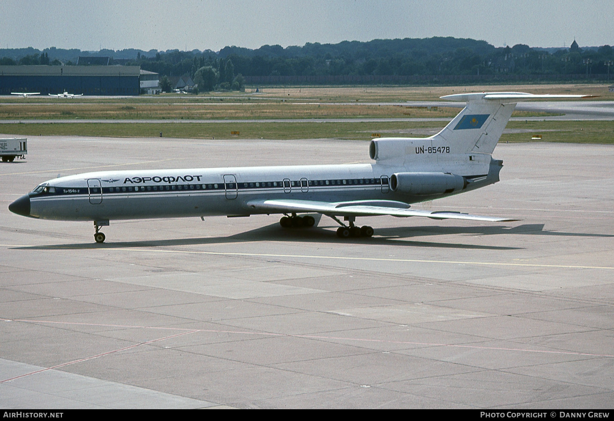 Aircraft Photo of UN-85478 | Tupolev Tu-154B-2 | Aeroflot | AirHistory.net #160529