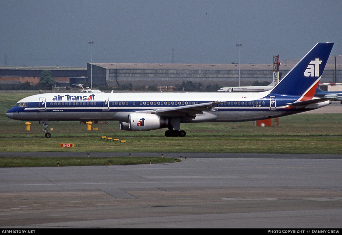 Aircraft Photo of C-GTSF | Boeing 757-23A | Air Transat | AirHistory.net #160538