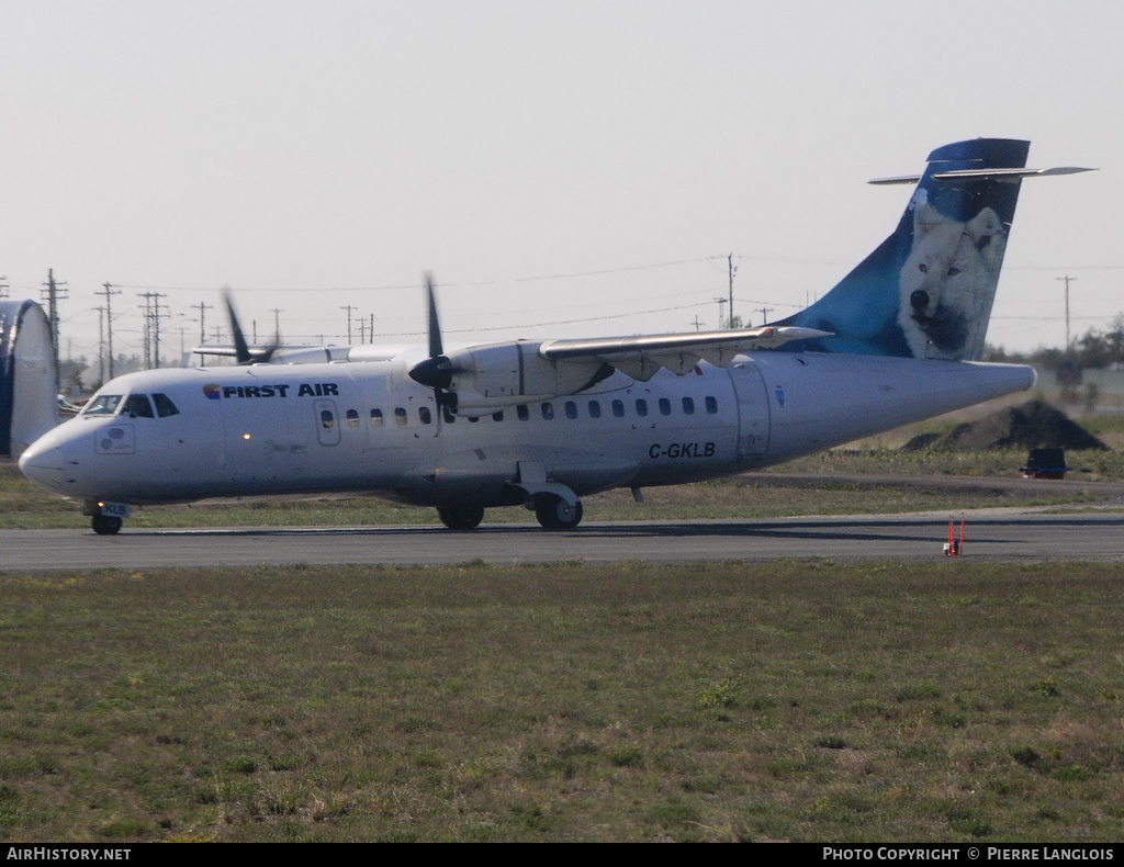 Aircraft Photo of C-GKLB | ATR ATR-42-300 | First Air | AirHistory.net #160549