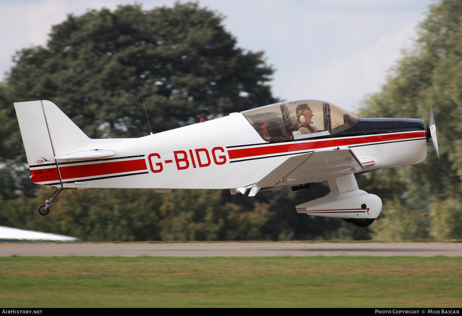 Aircraft Photo of G-BIDG | SAN Jodel D-150A Mascaret | AirHistory.net #160565