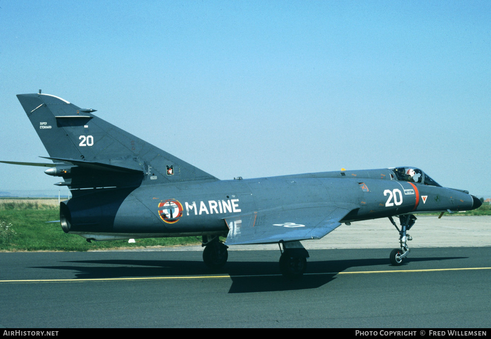 Aircraft Photo of 20 | Dassault Super Etendard | France - Navy | AirHistory.net #160580