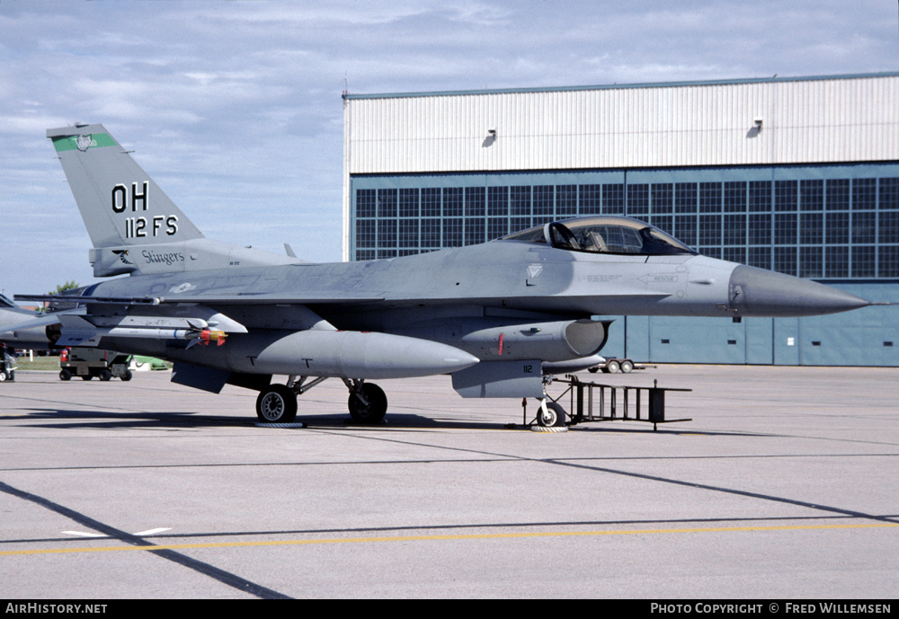 Aircraft Photo of 89-2112 | General Dynamics F-16CG Night Falcon | USA - Air Force | AirHistory.net #160593