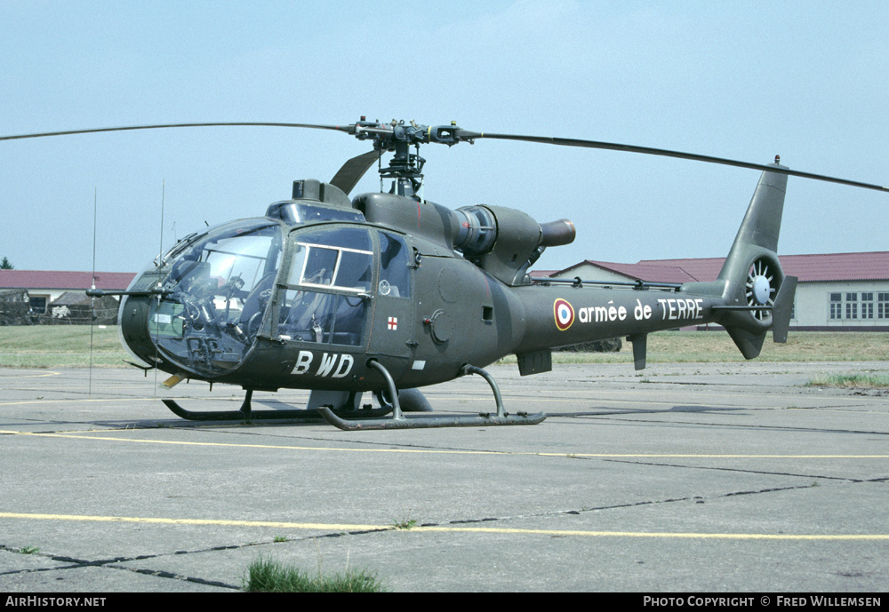 Aircraft Photo of 1037 | Aerospatiale SA-341F Gazelle | France - Army | AirHistory.net #160598