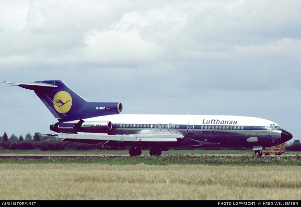 Aircraft Photo of D-ABIZ | Boeing 727-30C | Lufthansa | AirHistory.net #160607