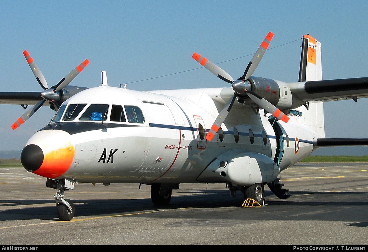 Aircraft Photo of 77 | Aerospatiale N-262D-51 Fregate | France - Air Force | AirHistory.net #160628